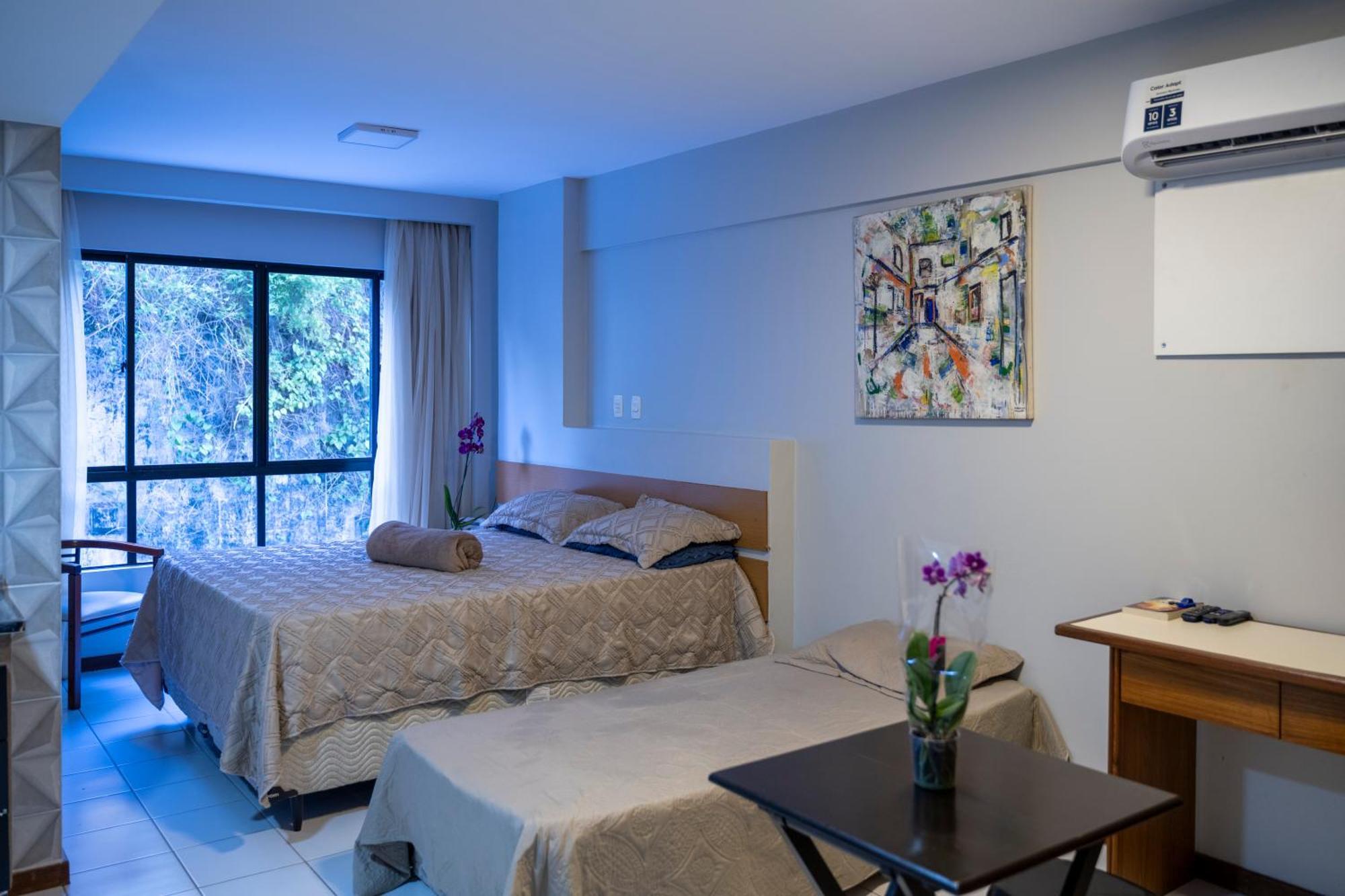 1 - Flat A 300 Metros Do Shopping Apartamento *